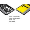 TAPORT® CARBON RALLY CAR REGISTRATION HOLDER FOR ANY CAR ,