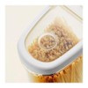 IKEA 365+ Dry food jar with lid, transparent, white, 2.3
