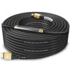 Postta HDMI 2.0V Cable(75 Feet) with Built-in Signal Booster-Support 3D,1080P,Ethernet,Audio