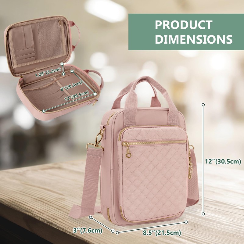 Teamoy Multi-Functional Journal Supplies Storage Case, Notebook Holder with Pen