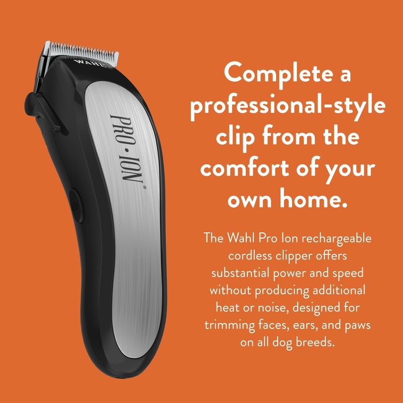 Wahl Professional Animal Pro Ion Pet, Dog, and Cat Cordless