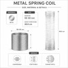 2-Pack Squirrel Barrier Springs for Bird Feeders – Metal Wrap-Around