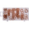 YATO Professional Copper O Ring Set, 95 Pieces in Assortment