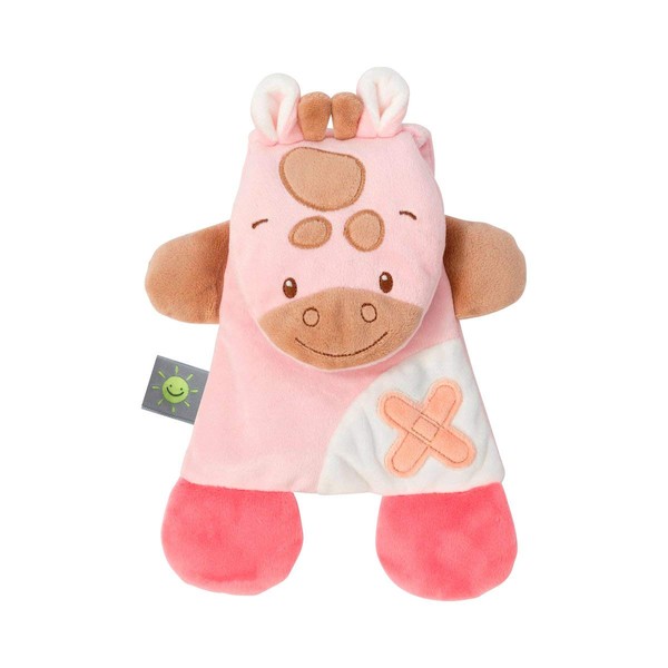 Nattou Buddiezzz Pink Giraffe with Gel Cushion for Pain Relief 19 × 2.5 × 25 cm