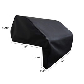 Windproof Covers 30 inch Heavy Duty Premium Quality Vinyl Grill Cover to fit Twin Eagles Built-in Grill