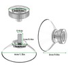 ZUZGO Suction Cup 25 Suction Cups Diameter 40 mm M4