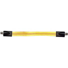 Axing SAK 25-01 Extreme Flat Window feed Through Ribbon Cable with F-Connectors - Orange