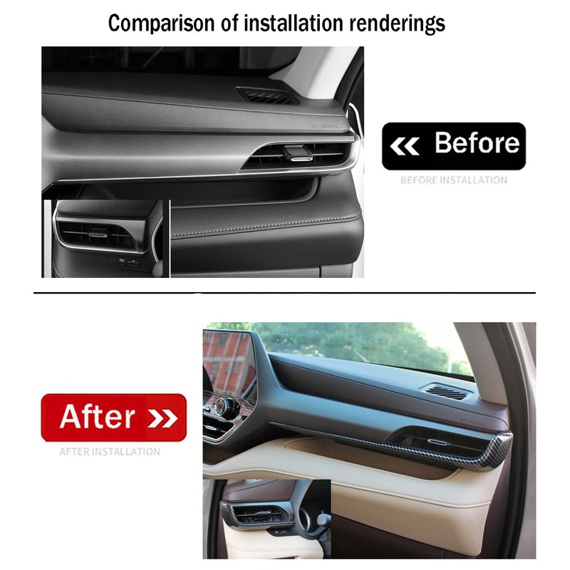 KELEIMAI Car Accessories Fit for Toyota Highlander 2020 2021 2022