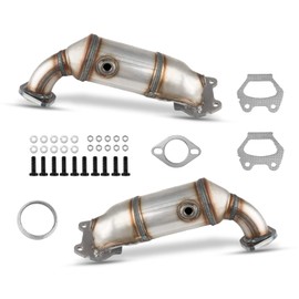 PHILTOP High Flow Catalytic Converter Fit for 11-19 Grand Caravan/Town & Country/Journey FWD/C/V 3.6L，11-14 200 /Avenger/Routan 3.6L Direct-Fit Stainless Steel Catalytic Converter OE 16779/16780