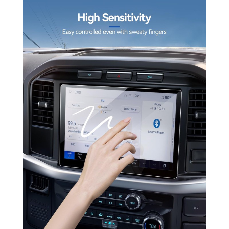 LANTU Car Screen Protector for 2024 2025 2023 2022 2021