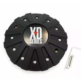 KMC XD Series Wheel Center Cap Matte Black FITS ALL XD778 Monster