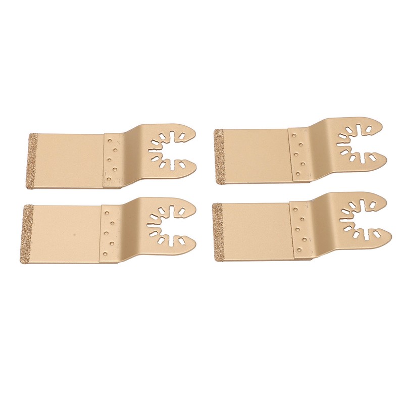 4PCS Oscillating Saw Blade Diamond Cemented Carbide 1.3in Wood Multitool