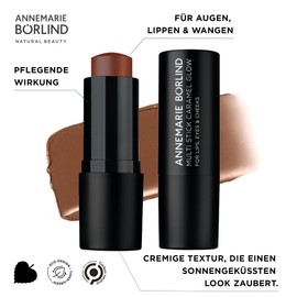 ANNEMARIE BÖRLIND MULTI STICK Caramel Glow Limited Edition (9 g) - Velvety Cream Texture with Rosy Colour Pigments. Radiant Complexion - For Luminous Moments - Vegetarian
