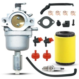 42 46 inch Carburetor for Husqvarna YTA18542 592953 YTH2042 YTH18542 YTH18452 PB195H42LT PP19A42 LTH1438 LTH2038 Craftsman LTR2000 YTS3000 YT3000 LT3000 DYT4000 GS3500 Riding Mower Lawn B&S 14.5-21HP