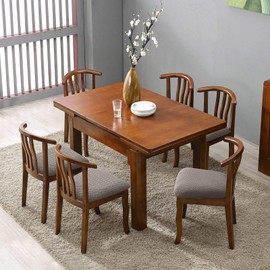 Genina Seat Covers for Dining Room Chair Seat Slipcovers Kitchen Chair Covers (Gray, 2 Pcs)