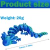 19 cm 3D Printed Axolotl Toy, Fidget Toy, 3D Printed