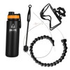Giraffe Bottle Tower Hands Free Drinking System, Insulated Stainless Steel