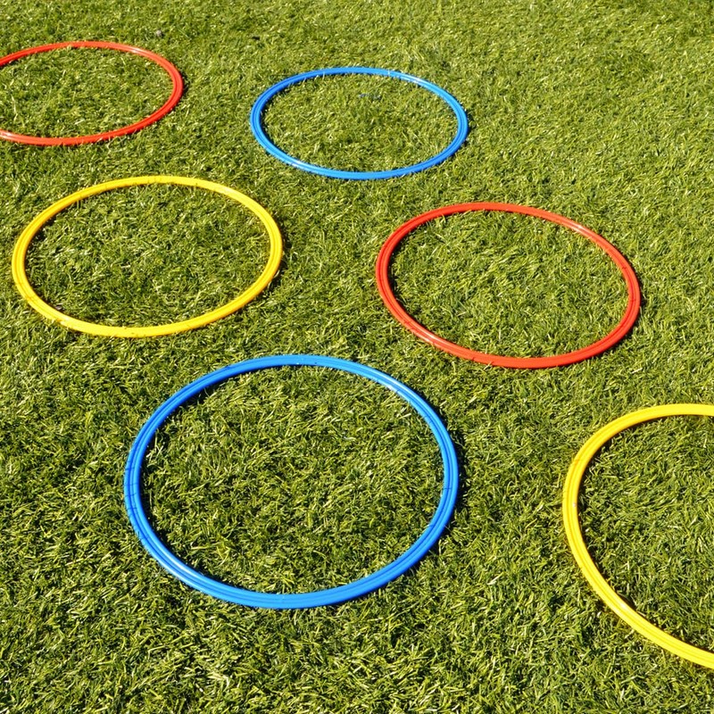 AGORA Sports Speed Ring Set for Basketball, Football, and Soccer,
