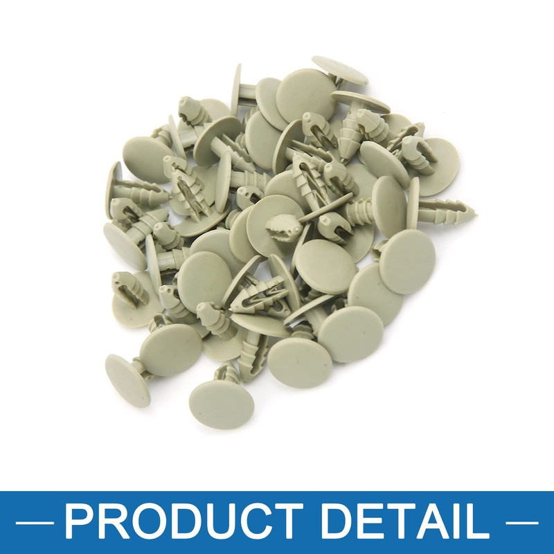 A ABSOPRO Door Plastic Rivets Fastener Trim Panel Retainer Clips