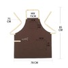Pincy Soft Cotton Apron - Unisex Adjustable Bib Apron, Art