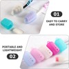 YARNOW Funda Protectora de Silicona para Cepillo de Dientes 5