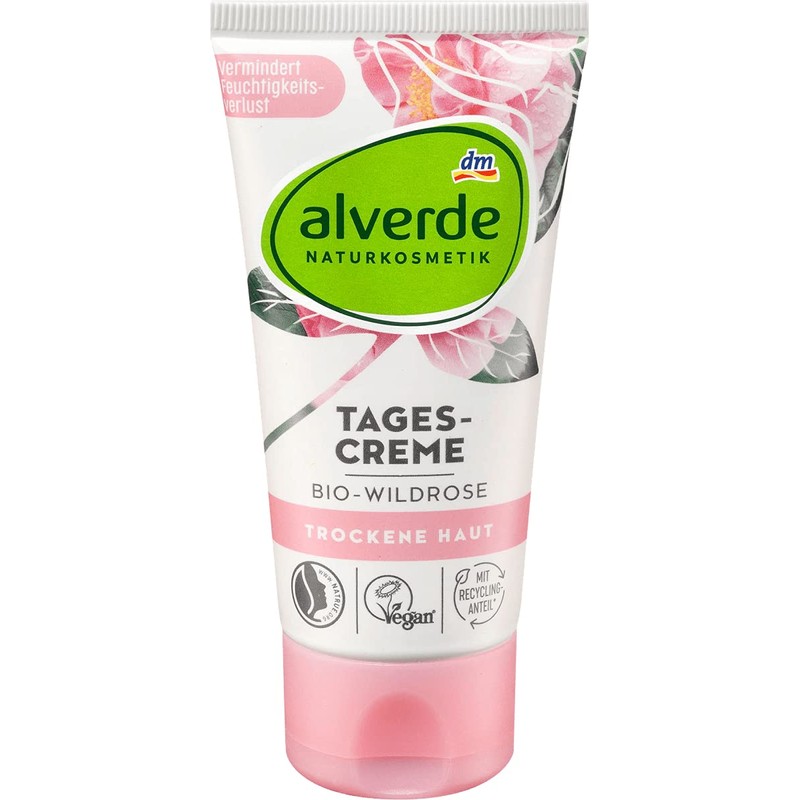 alverde NATURKOSMETIK Organic Wild Rose Day Cream 50 ml