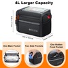 QCHMM Handlebar Bag Bicycle, Insulated Bicycle Bag Handlebar for E