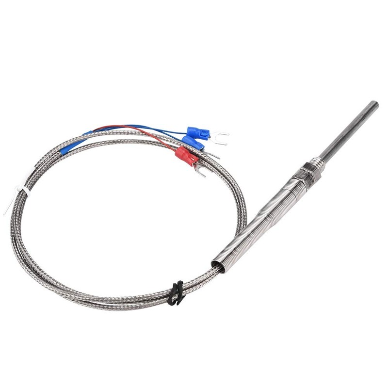 Hilitand Thermocouple, M8 Thread PT100 Platinum Resistor, Thermocouple Probe Temperature