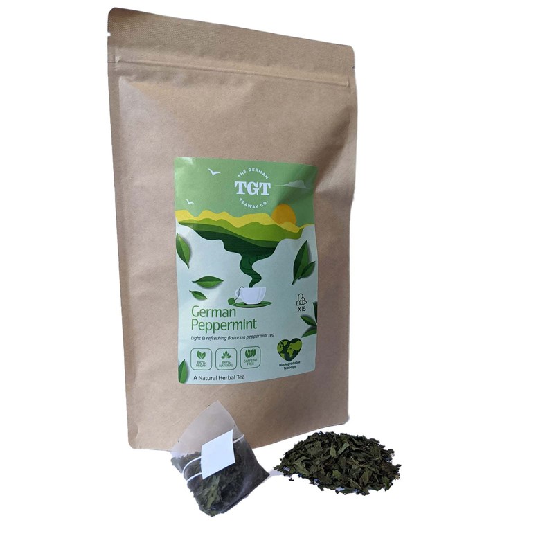 TGT German Peppermint Tea | Uplifting, Digestive | Herbal Tea