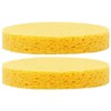 Bellotti Body Cleansing Thick Sponge 2 Pieces, Yellow, 1 Piece / 벨로티 바디클렌징 두꺼운 해면스펀지 2개입, 노란색, 1개