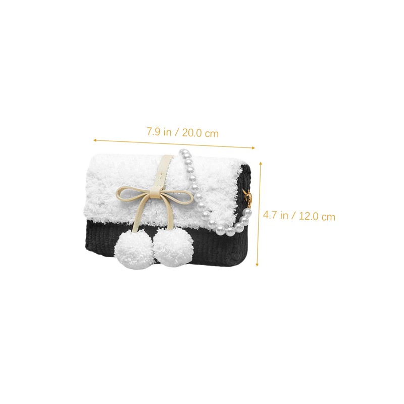KONTONTY 1 Set Handmade DIY Crossbody Bag Kit Unique Woolen
