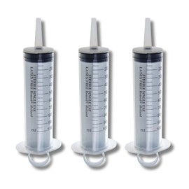 Romed Blister Syringe 100 ml Economy Pack of 3 Sterile Packed Disposable Syringe