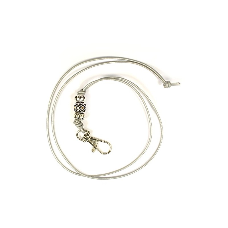 TAMEHO Original Leather Whistle Band for Dog Whistles with Decorative