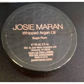 Josie Maran Whipped Argan Oil Body Butter sugar plum  2oz Sealed