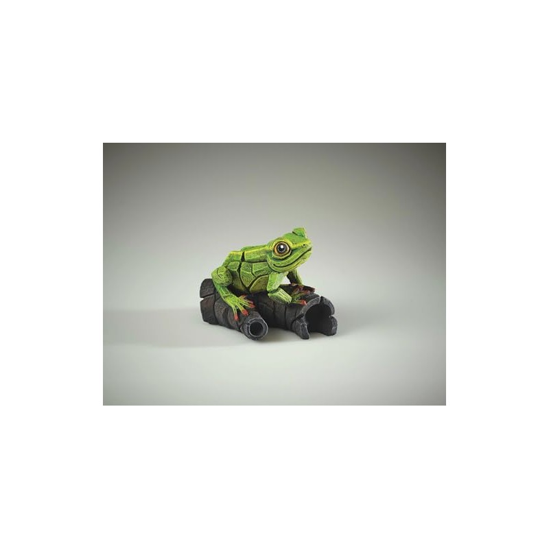 Enesco Edge Sculpture Tree Frog Animal Figurine, 4 Inch, Multicolor