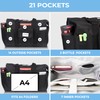 Nurse Bag with 21 Pockets - Big, Waterproof Medical &