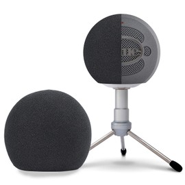 Blue Snowball Foam Windscreen - Professional Snowball ICE Mic Foam Wind Cover Windshield Pop Filter for Recordings, Broadcasting, Singing by SUNMON