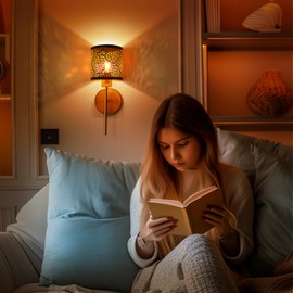 6 Pcs Small Lamp Shades Mini Lamp Shade ALUCSET Barrel Clip on Lamp Shade Chandelier Shades Replacement for Table Floor Lamp Pendant Light Fixtures, 5.1" H x 5.1" D, 1.53" Fitter (Clip on Bulb)