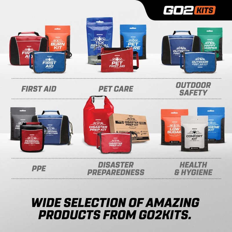 Go2Kits First aid & Burn Kit - Complete Burn Care