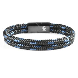 Galeara Noa Sailing Rope Bracelet Braided Nautical with Magnetic Closure Rope Bracelets Maritime Surfer Bracelet, Nylon sailing rope