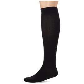 Nur Der Herren Bambus Socke Besonders Weich & Atmungsaktiv Mit Hohem Komfortbund Kniestrümpfe, Schwarz, 39-42 EU