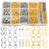 990 PCS Keychain Making Kit, Jewelry and Keychain Making Supplies