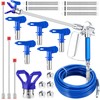 16 Pieces Paint Sprayer Hose Set, Airless Paint Sprayer Hose