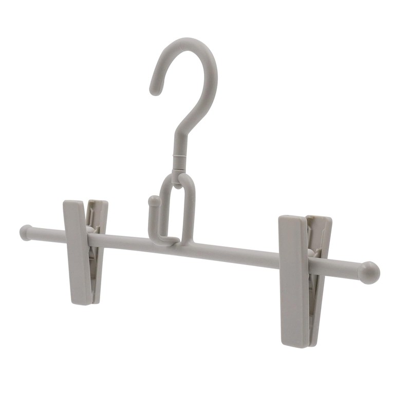 Shinko Hanger Monoclosette Skirt Hanger Set of 2 with Clips,
