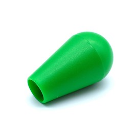 Arcity 2 Pcs Arcade Joystick Oval Bat Top Topper Knob Ball Top Handle Knob American Type Style Red and Green for Zippy SANWA SEIMITSU Arcade1up Machine Console Cabinet New