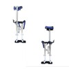 LiGuVCY Adjustable Drywall Stilts 15-23 Inch Aluminum Alloy Stilts for