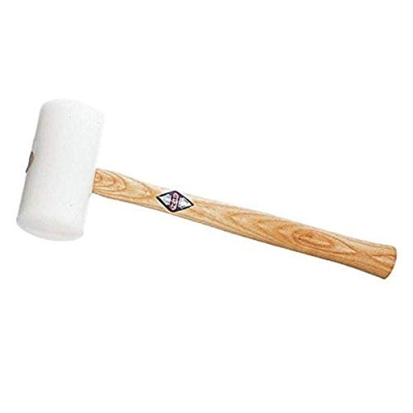 Picard 0039001-080 Tinsmiths Hammer 800g cylindric Shape, Brown/White