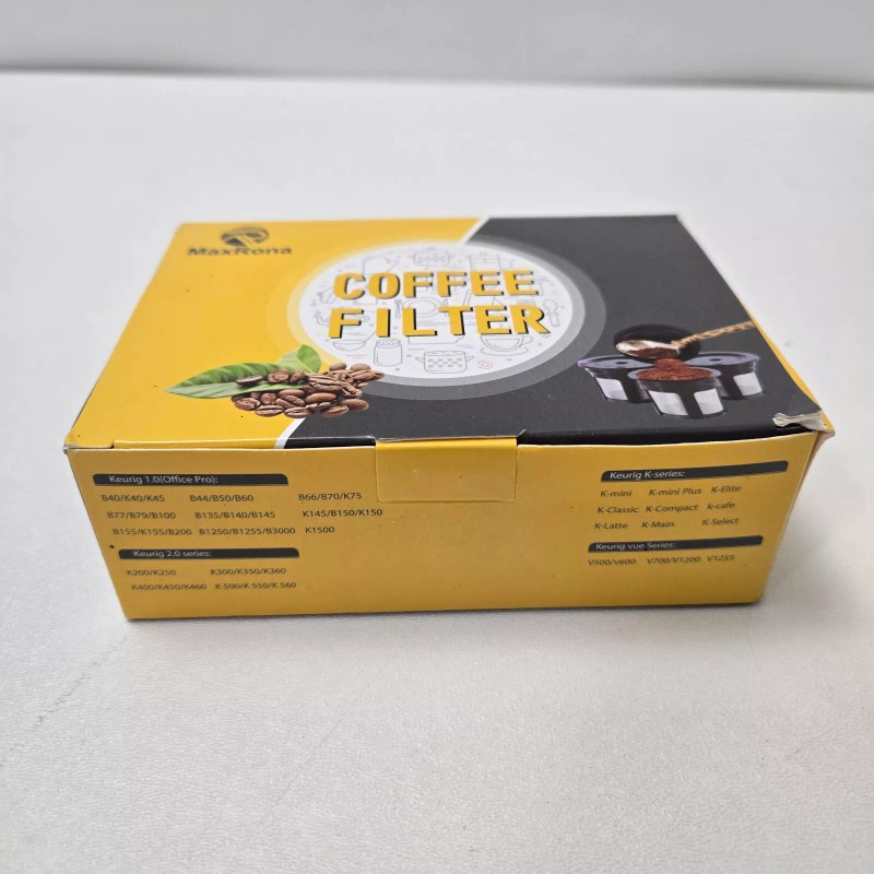 MaxRona 6 Pack Coffee Filter Reusable K Cups For Keurig