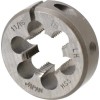 Value Collection Round Die: 11/16-18, High Speed Steel Adjustable, Left Hand Thread