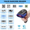 LENVII CW500 Wireless 2D Barcode Scanner Handheld QR Code Scanner